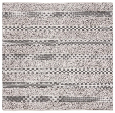 Safavieh Natura 6'-0" x 6'-0" Rug in Grey / Ivory