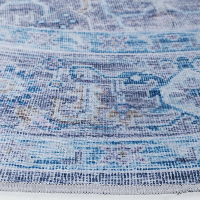 Safavieh Tucson 6'-0" x 6'-0" Rug in Purple / Blue