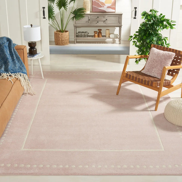 Safavieh Bella 10'-0" x 14'-0" Rug in Light Pink / Ivory