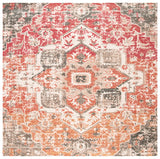 Safavieh Saffron 6'-0" x 6'-0" Rug in Beige / Red