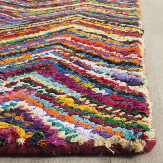 Safavieh Nantucket 10'-0" x 14'-0" Rug in Pink / Multi