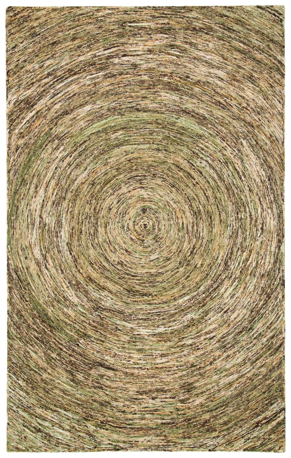 Safavieh Ikat 4'-0" x 6'-0" Rug in Green
