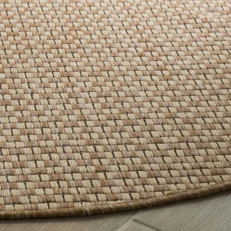 Safavieh Courtyard 10'-0" x 10'-0" Rug in Natural / Cream