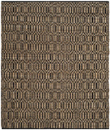 Safavieh Cape Cod 6'-0" x 6'-0" Rug in Black / Natural