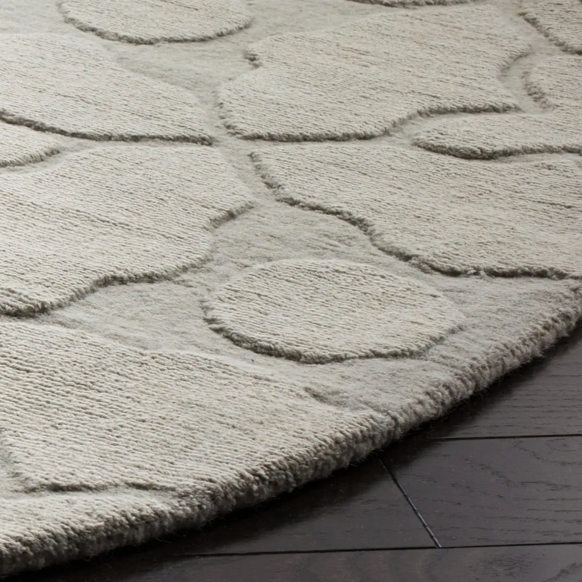 Safavieh Impressions 5'-0" x 5'-0" Rug in Silver