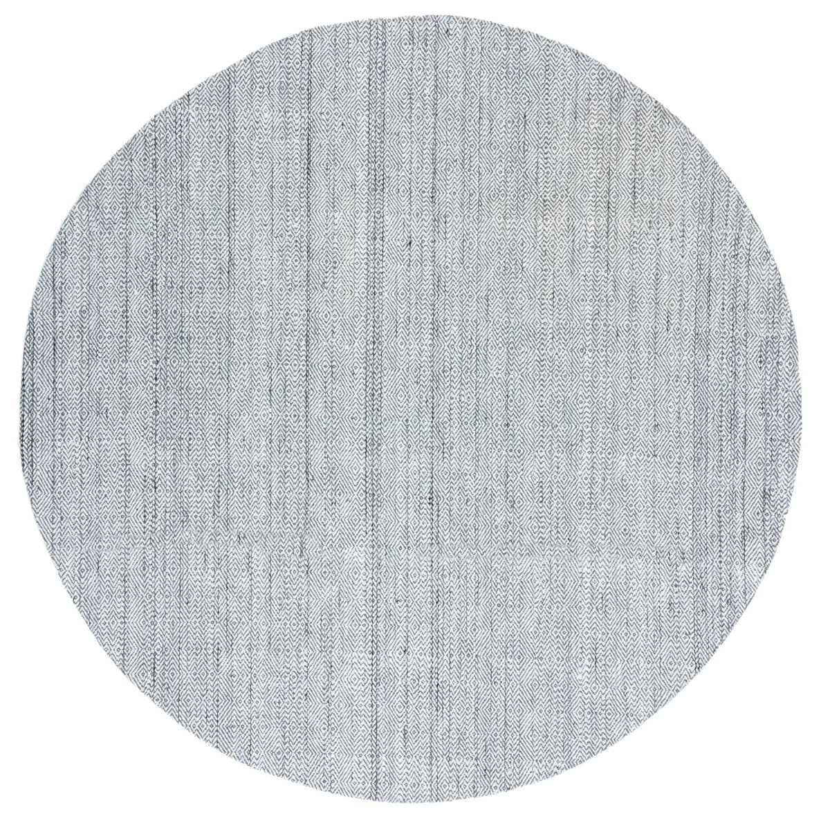 Safavieh Marbella 6'-0" x 6'-0" Rug in Dark Grey / Ivory