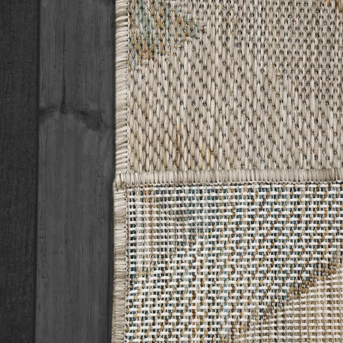Dynamic Rugs Melissa 4236 Beige/Ivory/Grey Rug - Corner