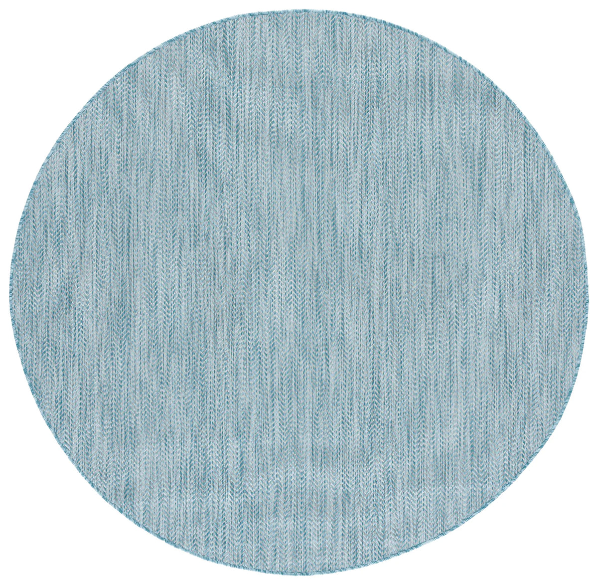 Safavieh Courtyard 10'-0" x 10'-0" Rug in Aqua / Grey
