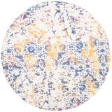 Safavieh Expression 6'-0" x 6'-0" Rug in Ivory / Navy