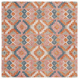 Safavieh Aspen 6'-0" x 6'-0" Rug in Orange / Fuchsia