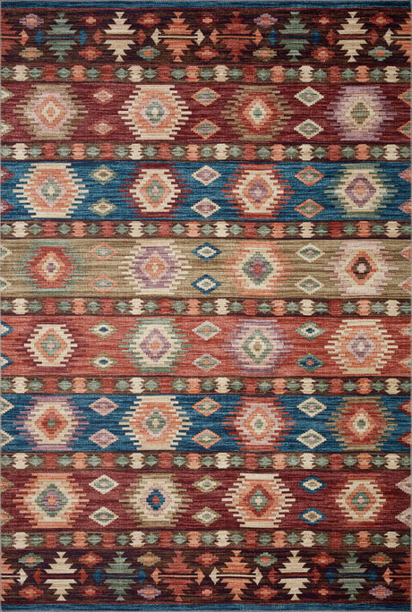 Loloi Zion Zio-06 Fiesta/Multi Rugs - main flat
