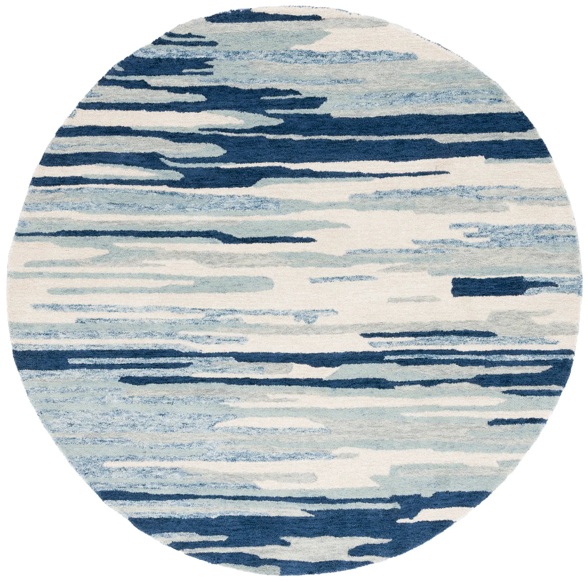 Safavieh Bellagio 6'-0" x 6'-0" Rug in Blue / Ivory