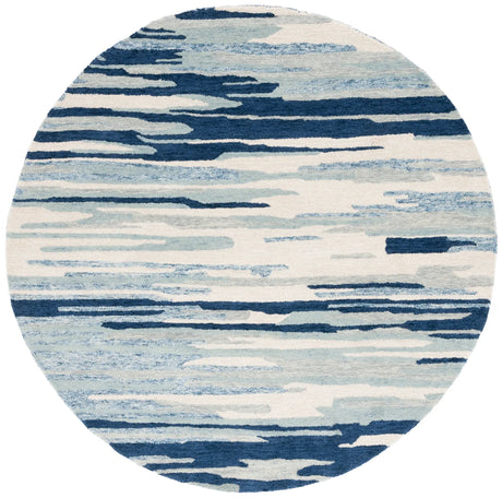 Safavieh Bellagio 6'-0" x 6'-0" Rug in Blue / Ivory
