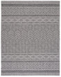 Safavieh Courtyard 10'-0" x 14'-0" Rug in Black / Grey