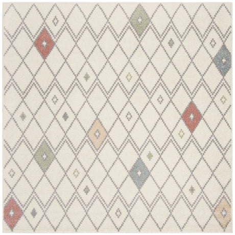 Safavieh Adirondack 6'-0" x 6'-0" Rug in Ivory / Multi
