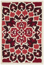 Safavieh Bellagio 2'-0" x 3'-0" Rug in Red / Ivory