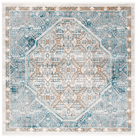 Safavieh Shivan 6'-7" x 6'-7" Rug in Blue / Grey