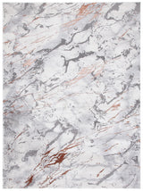 Safavieh Craft 4'-0" x 6'-0" Rug in Grey / Orange