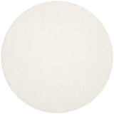 Safavieh Santa Monica Shag 6'-7" x 6'-7" Rug in White