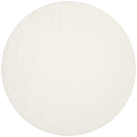 Safavieh Santa Monica Shag 6'-7" x 6'-7" Rug in White