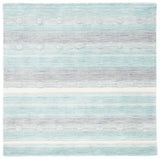Safavieh Safavieh Kids 5'-0" x 5'-0" Rug in Aqua / Ivory