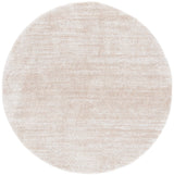 Safavieh Tahoe Shag 6'-7" x 6'-7" Rug in Ivory / Gold