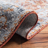 Safavieh Limitee 700 5'-0" x 8'-0" Rug in Beige / Rust
