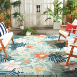 Safavieh Cabana 10'-0" x 14'-0" Rug in Green / Rust