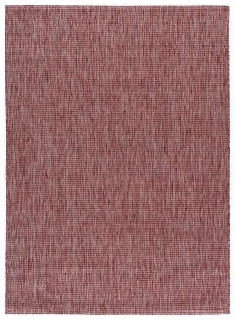 Safavieh Courtyard 4'-5" x 6'-5" Rug in Red / Red