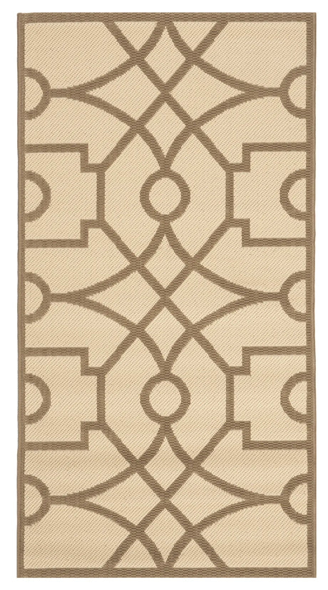Safavieh Martha Stewart 2'-7" x 5'-0" Rug in Beige / Dark Beig