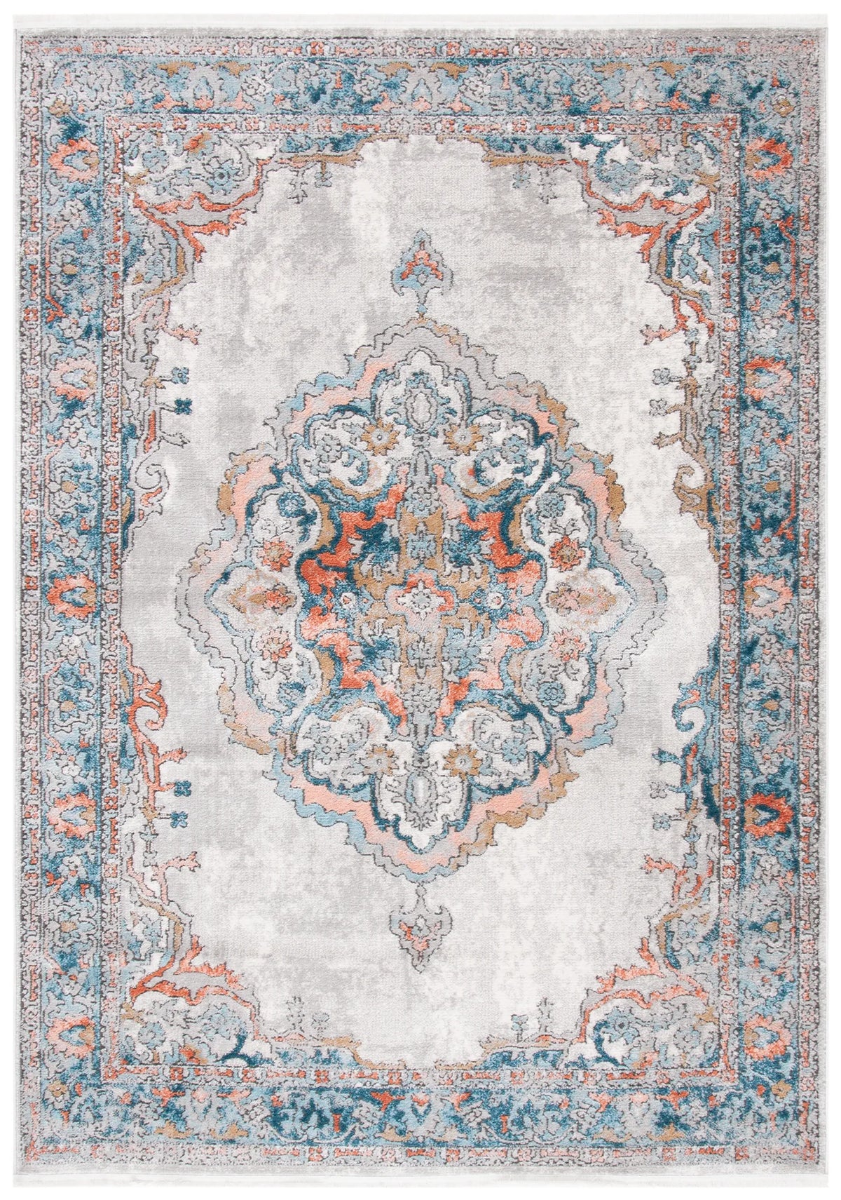 Safavieh Shivan 5'-3" x 7'-6" Rug in Grey / Blue