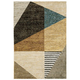 Oriental Weavers Strada Str10 Gold/ Multi Rug - main flat