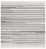 Safavieh Urban 6'-7" x 6'-7" Rug in Grey / Ivory