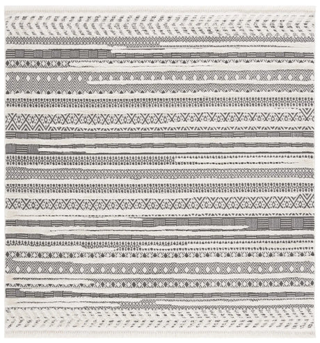 Safavieh Urban 6'-7" x 6'-7" Rug in Grey / Ivory