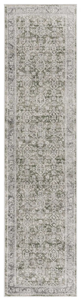 Safavieh Vintage Tabriz 2'-0" x 8'-0" Rug in Green / Grey