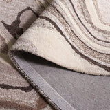 Safavieh Metro 4'-0" x 6'-0" Rug in Brown / Ivory