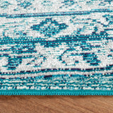 Safavieh Crystal 7'-0" x 7'-0" Rug in Beige / Dark Teal