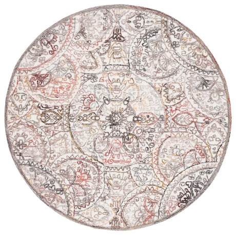 Safavieh Metro 6'-0" x 6'-0" Rug in Ivory / Red