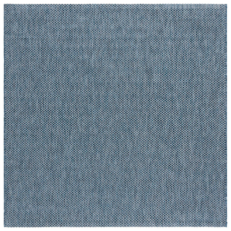 Safavieh Courtyard 7'-10" x 7'-10" Rug in Navy / Grey