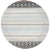 Safavieh Adirondack 6'-0" x 6'-0" Rug in Ivory / Blue Grey