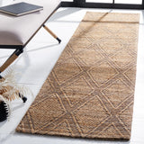 Safavieh Natural Fiber 2'-3" x 9'-0" Rug in Natural / Black