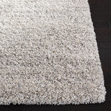 Safavieh Hudson Shag 4'-0" x 6'-0" Rug in Ivory / Grey
