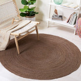 Safavieh Natural Fiber 5'-0" x 5'-0" Rug in Brown