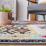 Safavieh Adirondack 4'-0" x 6'-0" Rug in Aqua / Fuchsia