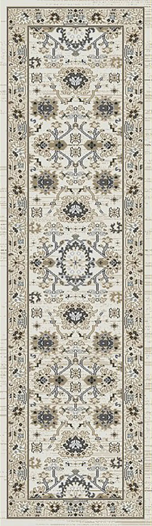 Dynamic Rugs Yazd 8531 Ivory Rugs - Runner