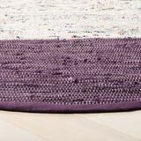 Safavieh Montauk 6'-0" x 6'-0" Rug in Ivory / Purple