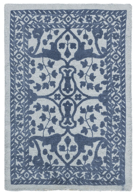 Safavieh Restoration Vintage 2'-0" x 3'-0" Rug in Blue / Dark Blue