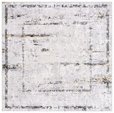 Safavieh Amelia 6'-7" x 6'-7" Rug in Grey / Gold
