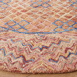 Safavieh Aspen 6'-0" x 6'-0" Rug in Gold / Pink
