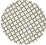 Safavieh Chatham 7'-0" x 7'-0" Rug in Ivory / Black